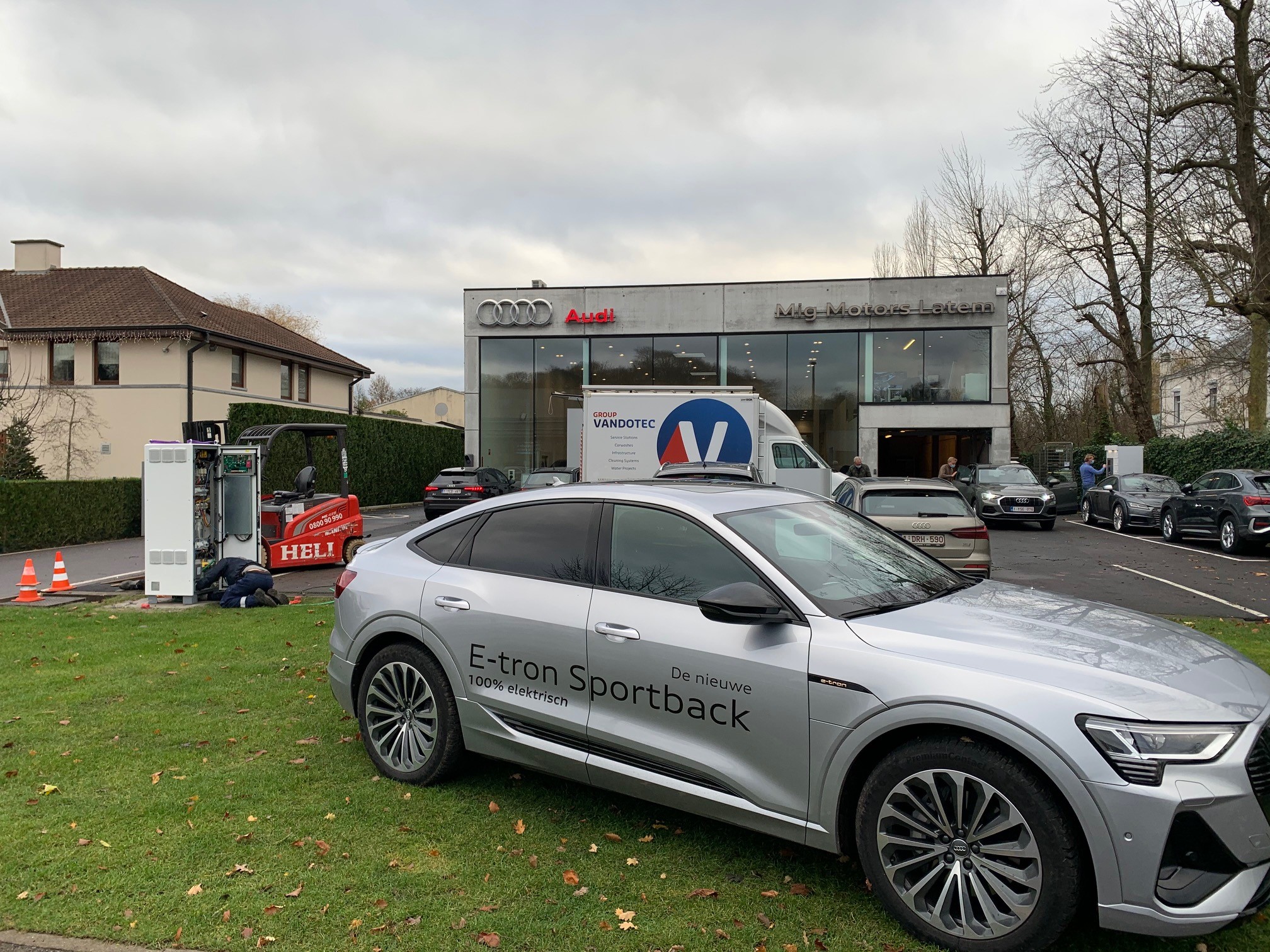Fast Charger 60kW Mig Motors Audi