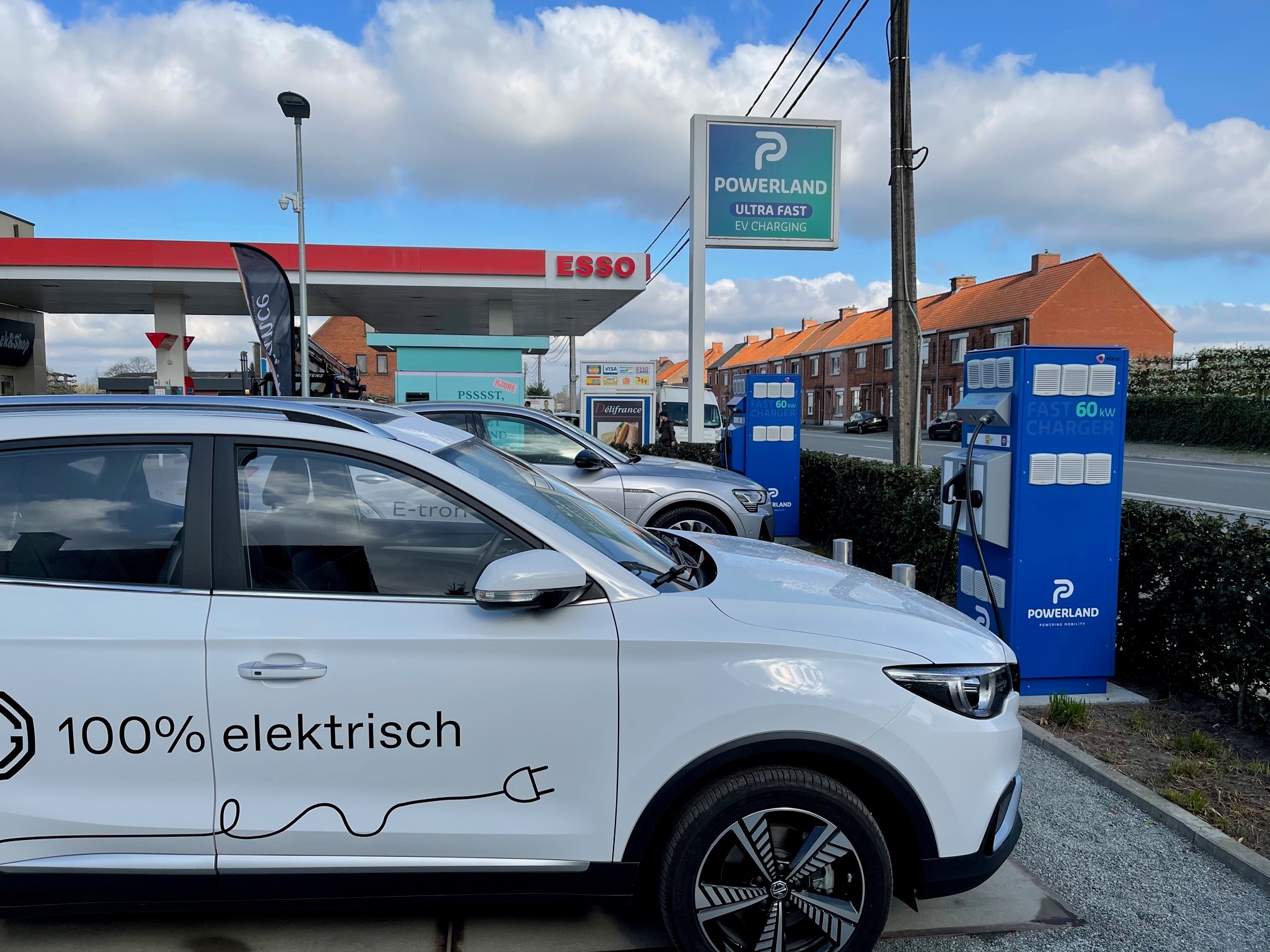 Ultra Fast Supercharger laadpark  350kW DEINZE