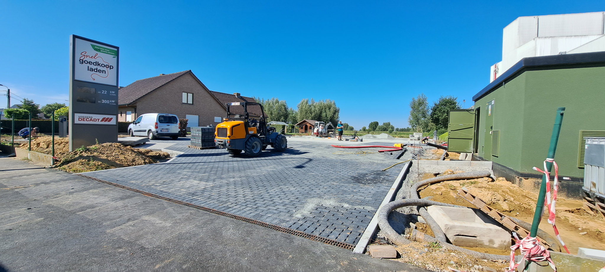 Underground preparation for future expansio