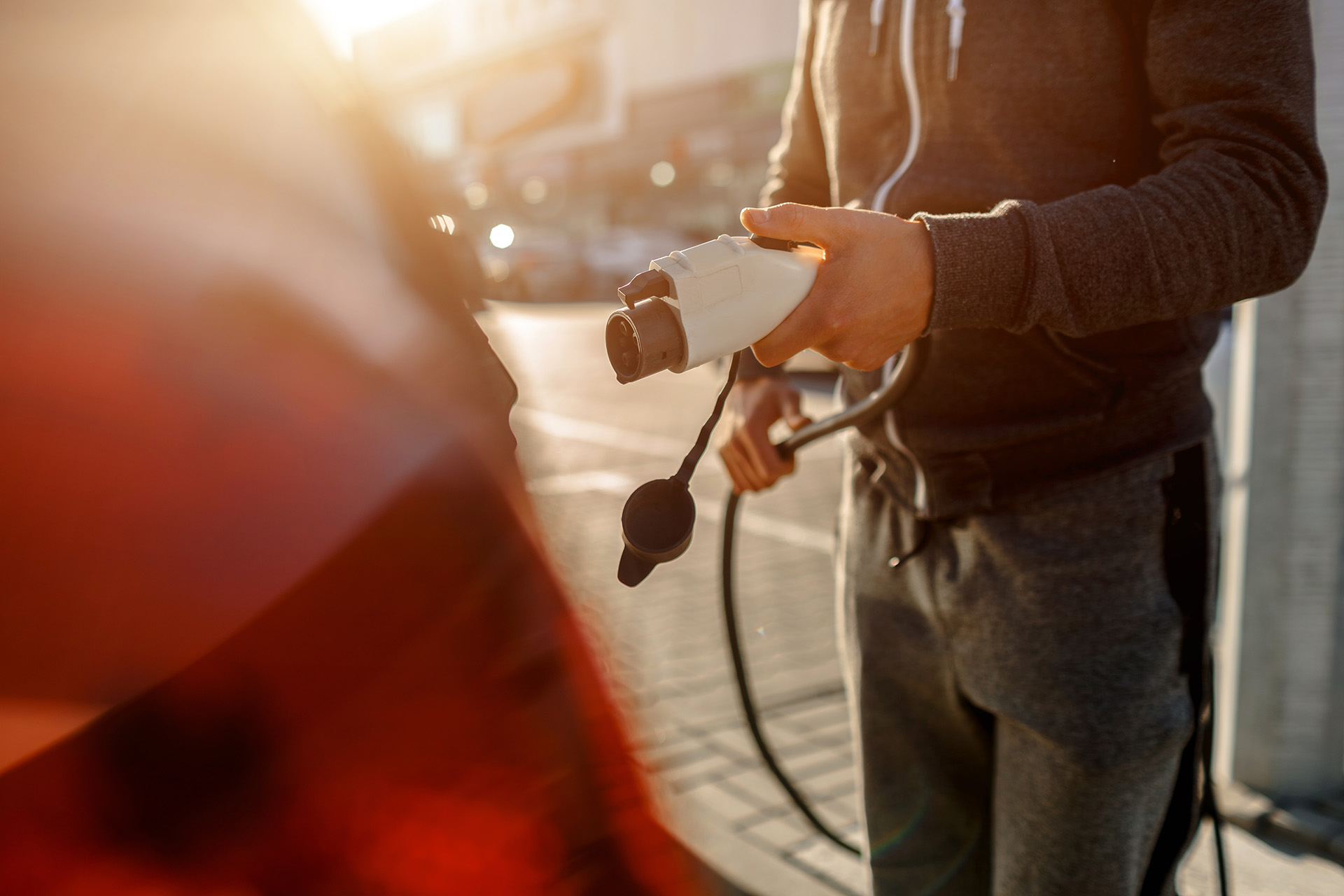 Customers: charging during their visit