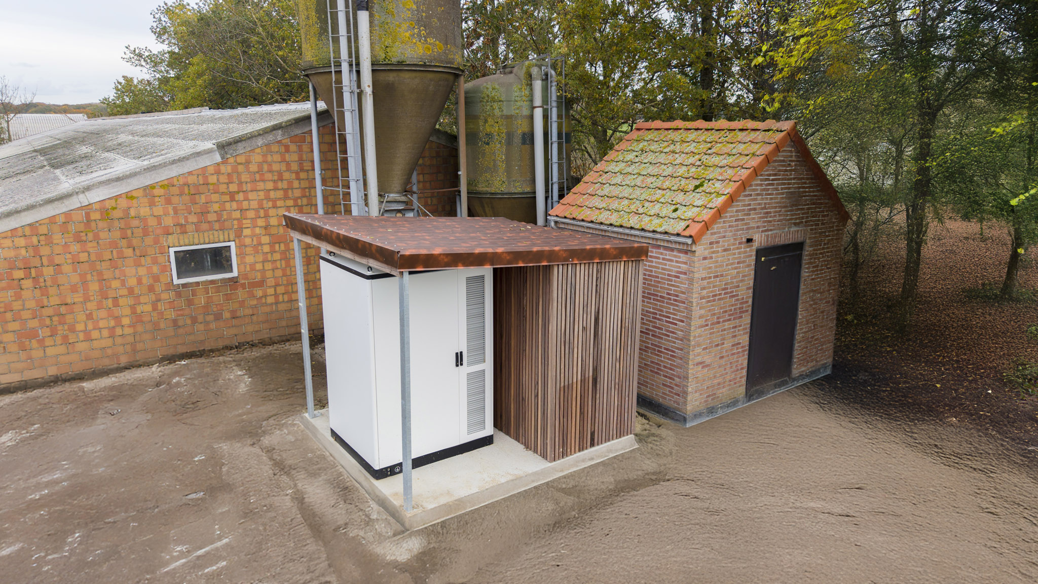 Battery storage for farms