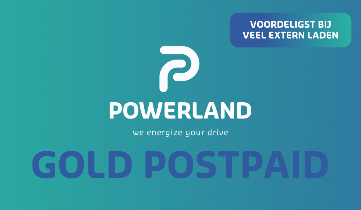 Gold Postpaid charge card Powerland