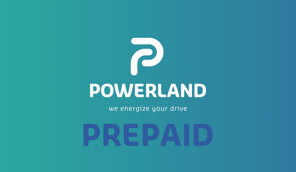 Prepaid charge card Powerland