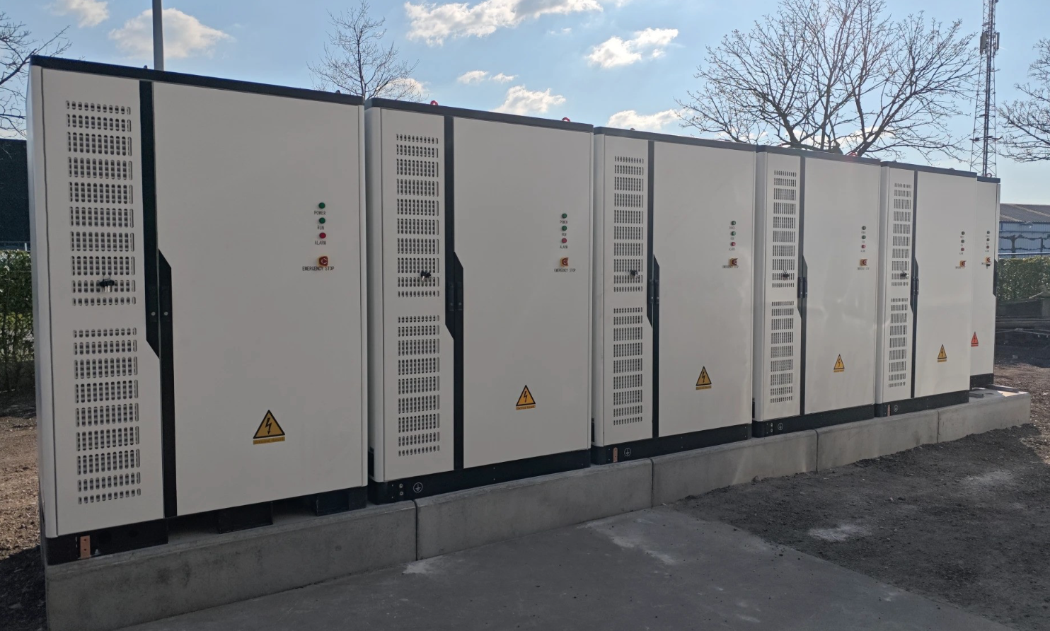 Batterijopslag voor vastgoedprojecten